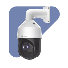 Domo PTZ IP 2 Megapixel / 25X Zoom / 100 mts IR / Exterior IP66 / PoE+/ WDR 120 dB / Defog / EIS / HLC / 3D-DNR