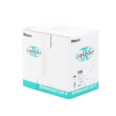 Bobina de Cable UTP 305 m. de Cobre, TX6000™ PanNet, Reelex, Blanco, Categoría 6 Mejorado (23 AWG), PVC (CM), de 4 pares