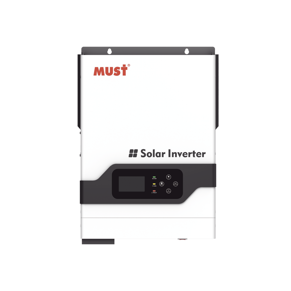 Inversor / Cargador de 2 KW para Sistemas Tipo Isla a 24Vcd / 120Vca, Onda Sinusoidal Pura con Controlador MPPT