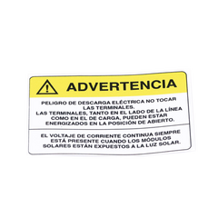 Etiqueta de Videovigilancia en Vinil Adhesivo Mate / Paquete con 10