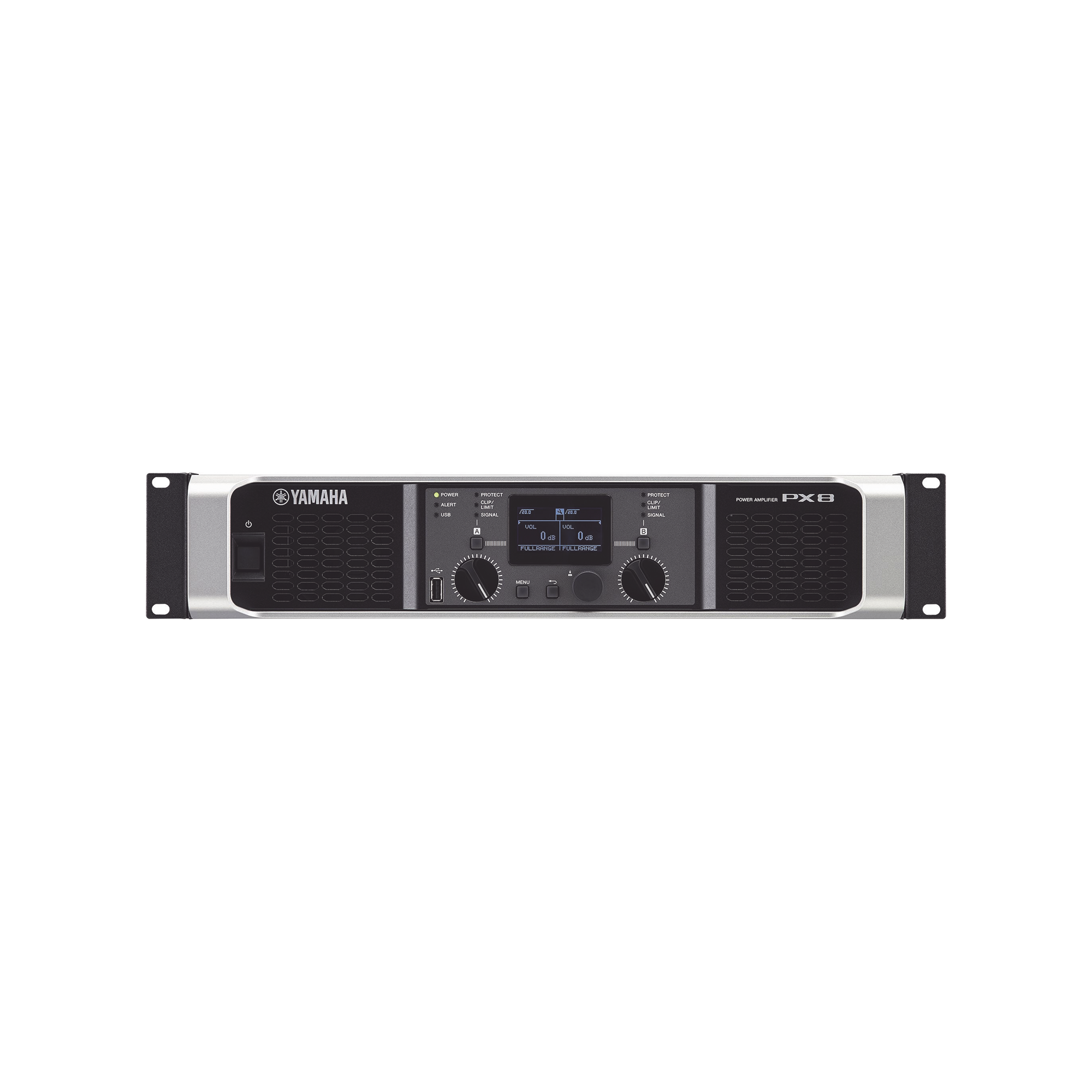 Amplificador de audio Clase D | 800 W x 2 a 8&Omega; | 1050 W x 2 a 4&Omega;. | Baja Impedancia | Procesamiento Inteligente