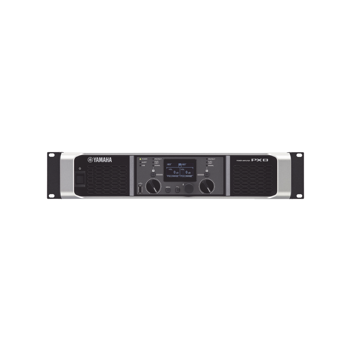 Amplificador de audio Clase D | 800 W x 2 a 8&Omega; | 1050 W x 2 a 4&Omega;. | Baja Impedancia | Procesamiento Inteligente