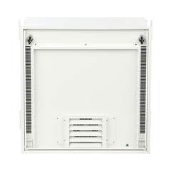 Gabinete PanZone Premium, de Montaje en Techo, Con 2 UR Para Equipo Activo y 6 UR Para Paneles de Parcheo, Fabricado en Acero, Color Blanco