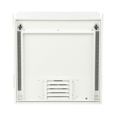 Gabinete PanZone Premium, de Montaje en Techo, Con 2 UR Para Equipo Activo y 6 UR Para Paneles de Parcheo, Fabricado en Acero, Color Blanco