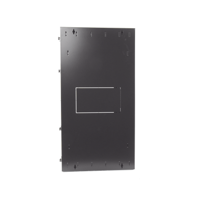 Gabinete PanZone de Montaje en Pared, de 19in, Puerta con Ventana de Seguridad, 26 UR, 635mm de Profundidad, Color Negro