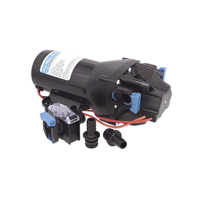 Bomba controlada por presión Par Max HD 4' a 12 Vca, alta presión 40 psi 15 lpm / 4 gpm