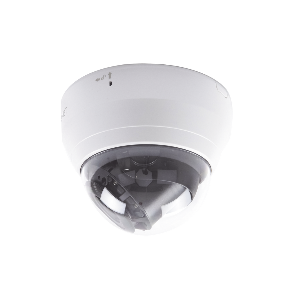 Cámara IP Tipo Domo Interior 2 Megapíxel / Lente Varifocal 3.2-10mm / IR 20M / WDR 120db / H.265 & WiseStream / Micrófono Interconstruido