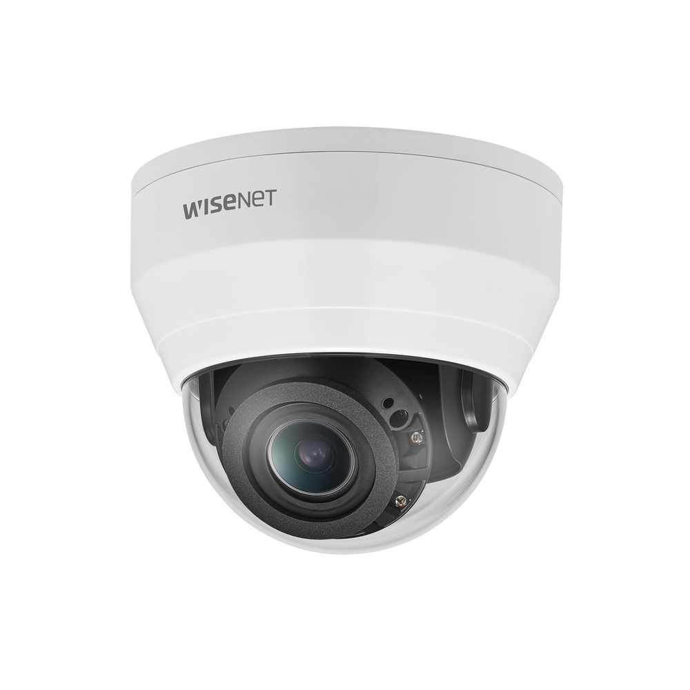 Cámara IP Tipo Domo Interior 5 Megapíxel / Lente motorizado 3.2 - 10mm / IR 20M / WDR 120db /  H.265 & WiseStream