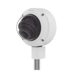 Cámara IP Tipo domo Antivandálica 5 Megapíxel / Lente Varifocal 3.2 - 10mm / IR 30M / WDR 120db / IP66 / H.265 & WiseStream / Inteligencia Artificial Deteccion de Personas y vehiculos