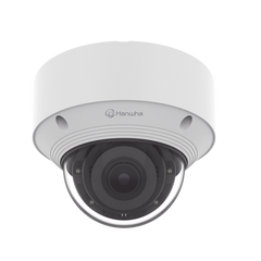 Cámara IP Tipo domo Antivandálica 8 Megapíxel / Lente Varifocal 3.2 - 10mm / IR 30M / WDR 120db / IP66 / H.265 & WiseStream / Inteligencia Artificial Deteccion de Personas y vehiculos