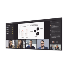 Pantalla Profesional WIDE 105" 5K  / 500 nits / Para uso 24/7 / Tizen 8 / HDMI / Dysplay port / bocinas integradas / Eco Sensor / Soporta Rotacion de imagen Pivot