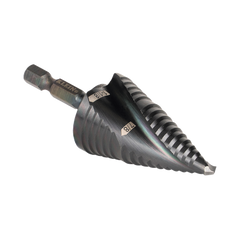 Broca Escalonada 12 en 1, de Liberación Rápida, Acanaladura en Espiral, produce Agujeros de 2-3 cm e Intermedios. 10x más Durable
