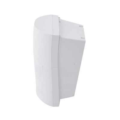 Detector de Movimiento Pasivo / Inalambrico (alimentación) / Altura de montaje 0.8m a 2.7 m  ajustable  / 100% Exterior / Compatible con cualquier panel de alarma