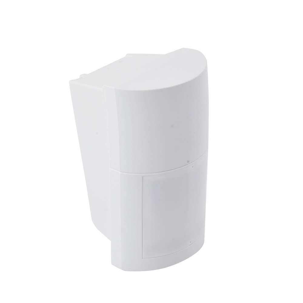 Detector de Movimiento Pasivo / Inalambrico (alimentación) / Altura de montaje 0.8m a 2.7 m  ajustable  / 100% Exterior / Compatible con cualquier panel de alarma