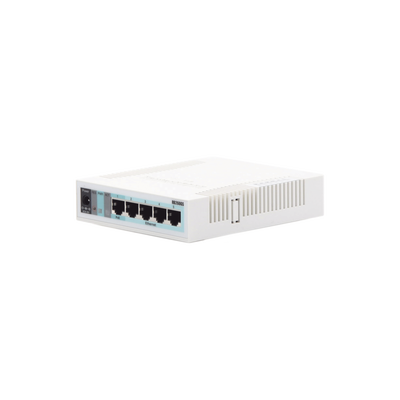 Switch Mikrotik 5 puertos Gigabit Ethernet y 1 SFP