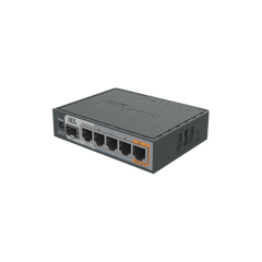 (hEX S) Router Dual Core, 5 puertos Gigabit, 1 Puerto SFP, PoE in, PoE Out