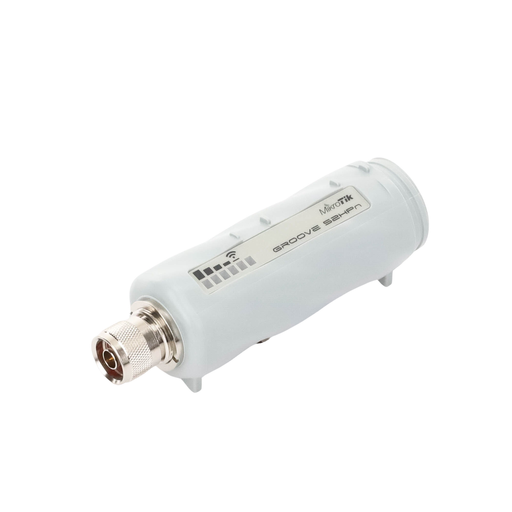 (Groove 52)  Cliente y PtP en 2.4 y 5GHz 802.11 a/b/g/n Conectorizado, Hasta 500mW