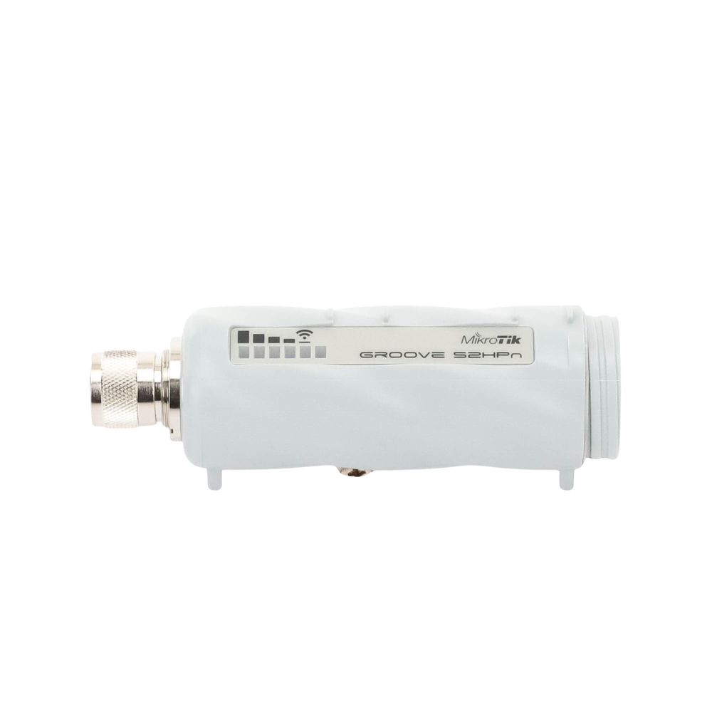 (Groove 52)  Cliente y PtP en 2.4 y 5GHz 802.11 a/b/g/n Conectorizado, Hasta 500mW
