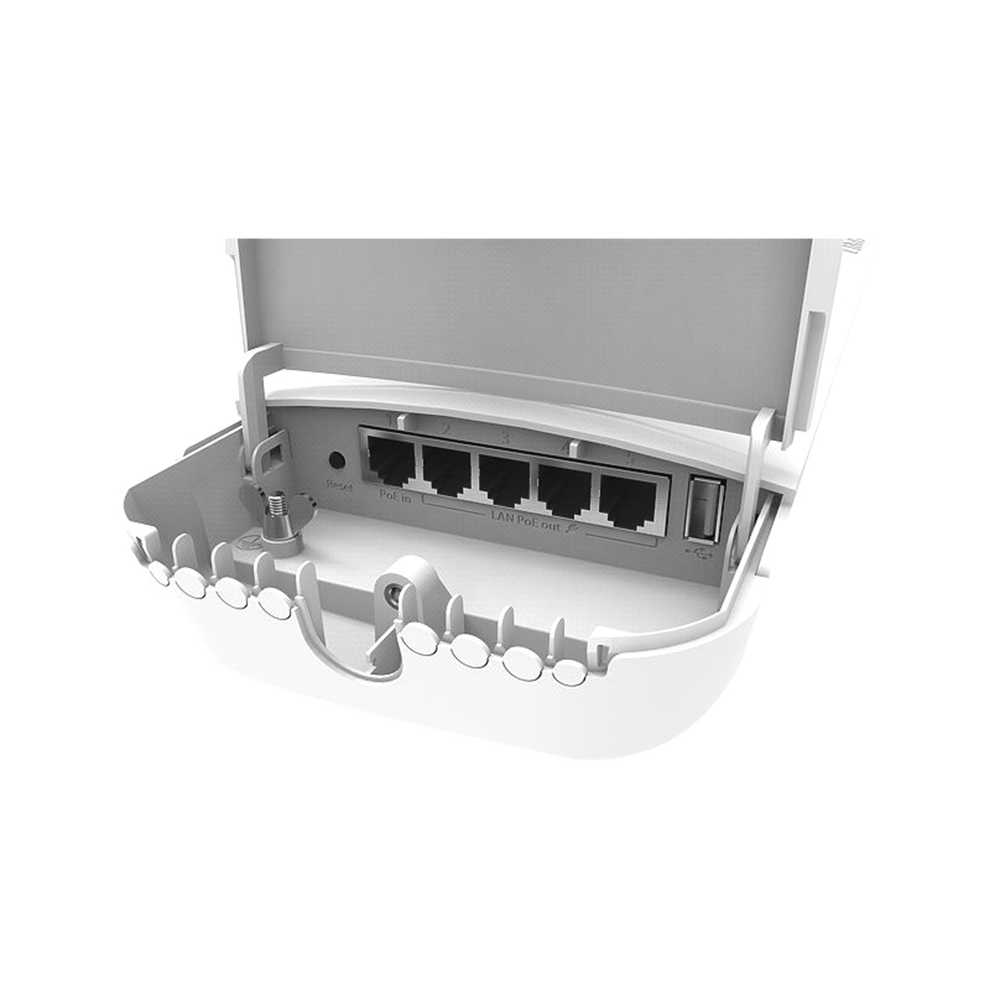 (OmniTIK 5 ac) Punto de Acceso Omnidireccional en 5GHz  802.11a/n/ac con 5 Puertos Gigabit