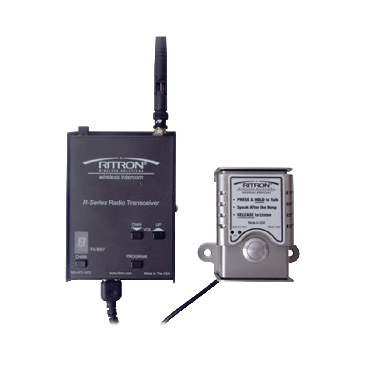 DOORCOM  Portero Inalámbrico, Hasta 2 KM, UHF 450-470 Mhz
