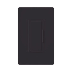 Atenuador (dimmer) Auxiliar de pared, compañero de atenuadores multilocación color negro