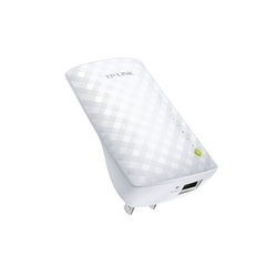 Repetidor / Extensor de Cobertura WiFi AC, 750 Mbps, doble banda 2.4 GHz y 5 GHz, con 1 puerto 10/100 Mbps