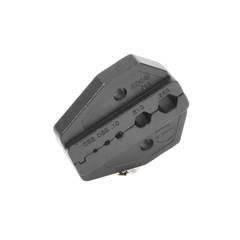 Mordaza para Plegar Conectores de Anillo en RG-58/U, RG-59/U, RG-142/U, RG-8/X en tamaños 0.052", 0.068", 0.100", 0.213" y 0.255".