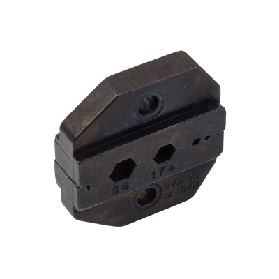 Mordaza para Plegar Conectores de Anillo en RG-58/U, RG-174/U y RG-316/U en tamaños de 0.213", 0.178", 0.068" y 0.042".