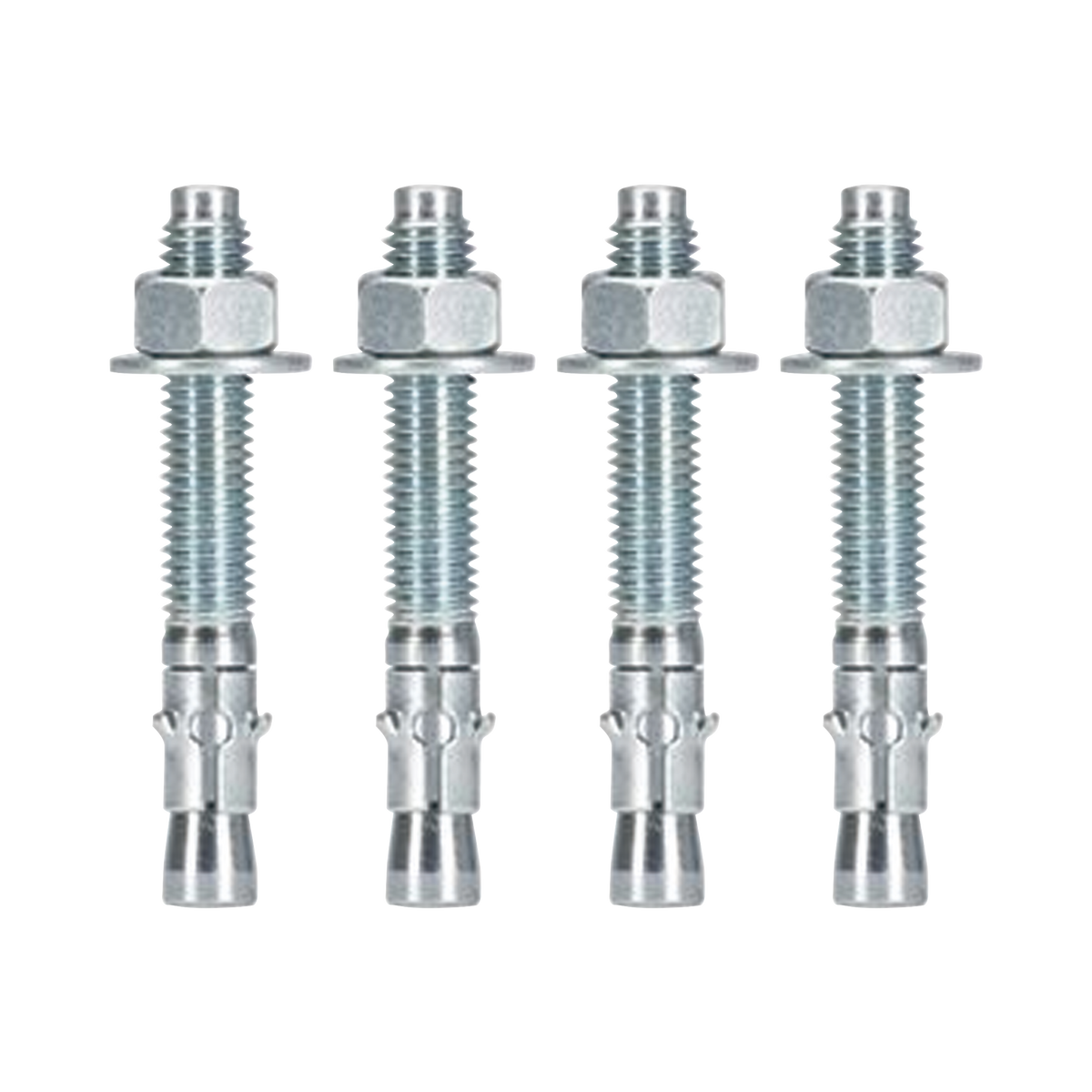 Kit de Anclaje a Piso, Para Rack de 2 o 4 Postes, Fabricado en Acero, 4 Piezas