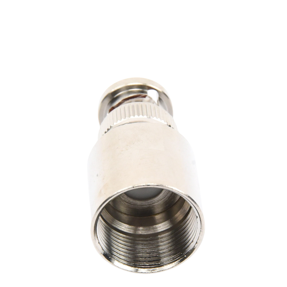 Conector BNC Macho de Rosca para Cables con Conductor Central de AWG-11 ó 13 tipo RG-8/U (8237), RG-213/U (8267), RG-214 (8268).