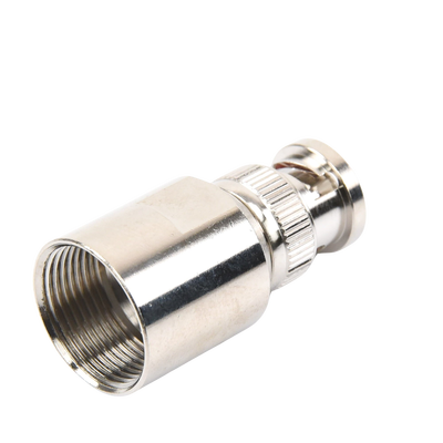 Conector BNC Macho de Rosca para Cables con Conductor Central de AWG-11 ó 13 tipo RG-8/U (8237), RG-213/U (8267), RG-214 (8268).