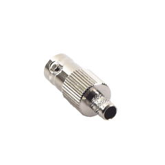Conector BNC Hembra de Anillo para Cables RG-8/X, LMR-240, 9258, Níquel/ Oro/ Delrin.