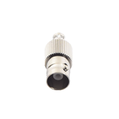 Conector BNC Hembra de Anillo para Cables RG-8/X, LMR-240, 9258, Níquel/ Oro/ Delrin.