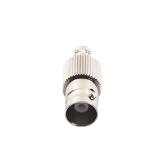 Conector BNC Hembra de Anillo para Cables RG-8/X, LMR-240, 9258, Níquel/ Oro/ Delrin.