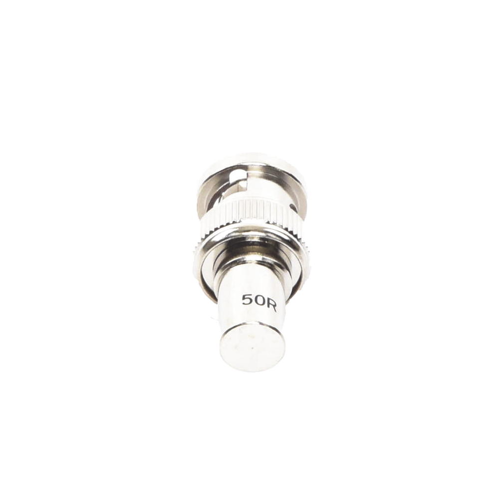 Carga Resistiva de 50 Ohm en BNC Macho, 1/2 Watt, CD-1.5 GHz.
