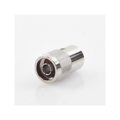 Conector N Macho de Rosca en Cables con Conductor Central AWG-11 ó 13 tipo RG-213/U (8267), RG-214 (8268), RG-8/U (8237), Niquel/ Oro/ Teflón.