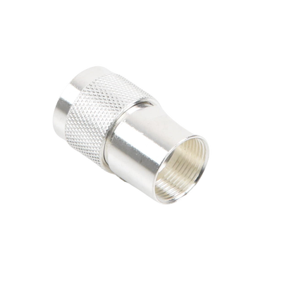 Conector N Macho de Rosca para Cables 9913, RFLASH-1113, 7810A, RG8/U-SYS, CNT-400, 8214, Plata/Oro/Teflón.