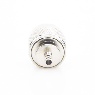 Conector N Macho de Anillo Plegable para Cables Coaxiales LP-142, LP-195, RG-58/U, RG-142/U, LMR-195, Níquel/ Oro/ Teflón.â€‹