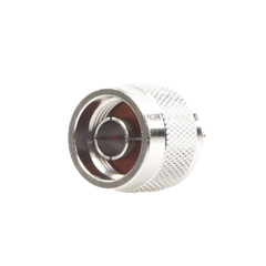 Conector N Macho de Anillo Plegable para Cables Coaxiales LP-142, LP-195, RG-58/U, RG-142/U, LMR-195, Níquel/ Oro/ Teflón.â€‹
