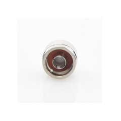 Conector N Macho Coaxial de Anillo Plegable para Cable RG-142/U, Niquel/ Oro/ Teflón.