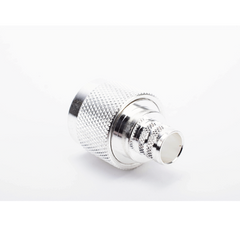 Conector N Macho de Anillo Plegable en Cables con Conductor Central AWG-11 ó 13 tipo RG-8/U (BELDEN 8237), RG213/U (8267), RG214 (8268).