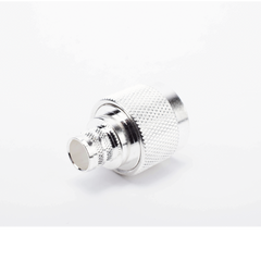 Conector N Macho de Anillo Plegable en Cables con Conductor Central AWG-11 ó 13 tipo RG-8/U (BELDEN 8237), RG213/U (8267), RG214 (8268).