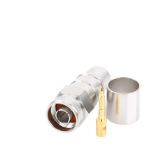 Conector N Macho Hex de Anillo Plegable para LP600, LMR-600, CNT-600.