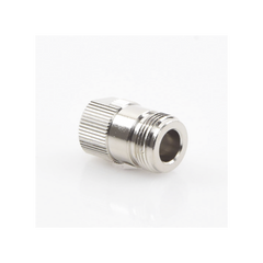 Conector N Hembra de Anillo Plegable para cable RG-316, Niquel/ Oro/ Teflón.