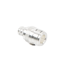 Conector N Hembra de Anillo Plegable para Cables 9913, 8214, LMR-400, RG8/U-SYS, RFLASH-1113, Plata/ Oro/ Teflón.