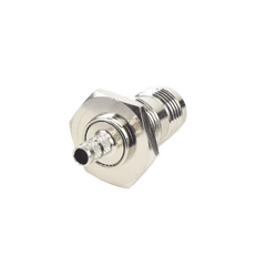 Conector TNC Hembra Hermético, montaje Trasero, D plano.