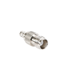 Conector TNC Hembra de Anillo Plegable para Cables RG-8/X, LMR-240, Grupo X, Níquel/ Oro/ Delrin.
