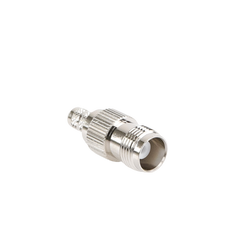 Conector TNC Hembra de Anillo Plegable para Cables RG-8/X, LMR-240, Grupo X, Níquel/ Oro/ Delrin.