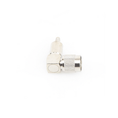 Conector TNC Macho en Ángulo Recto para Cable RG-58/U, LMR-195 Níquel/ Oro/ Teflón.â€‹