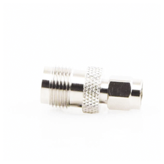 Adaptador en Línea de Conector TNC Hembra a SMA Macho, Níquel/ Oro/ Teflón..